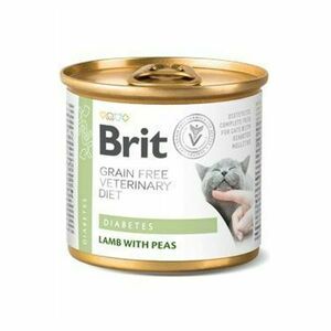 BRIT Veterinary diet grain free diabetes konzerva pre mačky 200 g vyobraziť