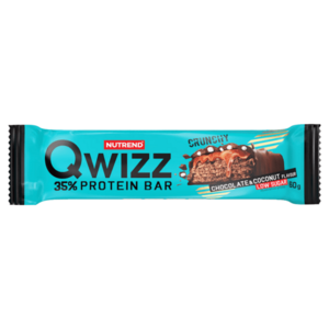 NUTREND Qwizz protein tyčinka čokoláda a kokos 60 g vyobraziť