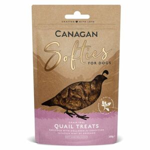 CANAGAN Softies quail treats maškrty pre psov 200 g vyobraziť
