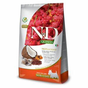 N&D Quinoa Skin & Coat Herring & Coconut pre malé plemená psov 2, 5 kg vyobraziť
