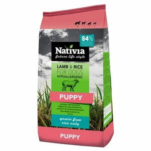 NATIVIA Puppy Lamb & Rice granule pre šteňatá 1 ks, Hmotnosť balenia (g): 3 kg vyobraziť