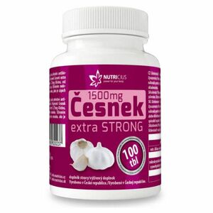 NUTRICIUS Cesnak extra strong 1500 mg 100 tabliet vyobraziť