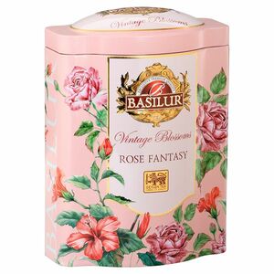 BASILUR Vintage blossoms rose fantasy zelený čaj 100 g vyobraziť