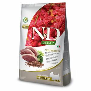 N&D Quinoa Neutered Duck & Broccoli & Asparagus Mini pre malé plemená psov 2, 5 kg vyobraziť