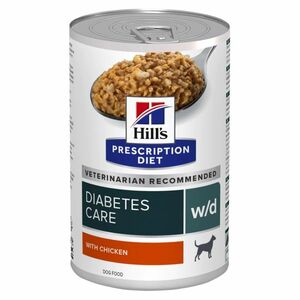 HILL'S Prescription Diet™ w/d™ Canine Chicken konzerva 370 g vyobraziť