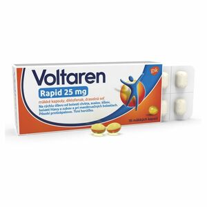 VOLTAREN Rapid 25 mg mäkké kapsuly 10 ks vyobraziť