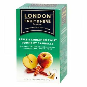 LONDON FRUIT & HERB Čaj Twist Jablko so škoricou 20 x 2 g vyobraziť