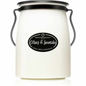 Milkhouse Candle Co. Creamery Citrus & Lavender vonná sviečka Butter Jar 624 g vyobraziť