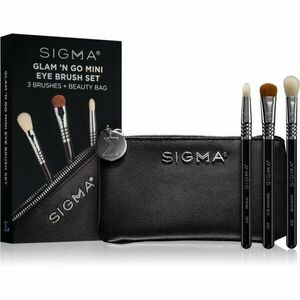 Sigma Beauty Brush Set Glam N Go Sada štetcov s taštičkou vyobraziť