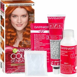 Garnier Color Sensation farba na vlasy odtieň 7.40 Intense Copper vyobraziť