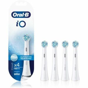 Oral B iO Ultimate Clean náhradné hlavice na zubnú kefku White 4 ks vyobraziť