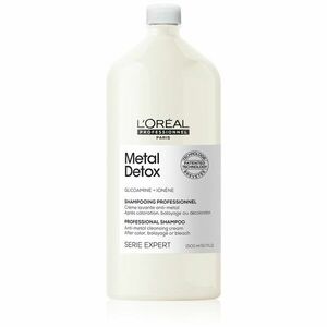 L’Oréal Professionnel Serie Expert Metal Detox hĺbkovo čistiaci šampón pre farbené a poškodené vlasy 1500 ml vyobraziť
