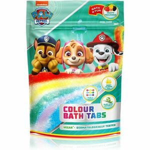 Nickelodeon Paw Patrol Colour Bath Tabs prípravok do kúpeľa pre deti 9x16 g vyobraziť