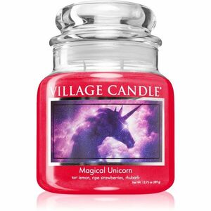 Village Candle Magical Unicorn vonná sviečka (Glass Lid) 389 g vyobraziť