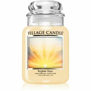 Village Candle Brighter Days vonná sviečka (Glass Lid) 602 g vyobraziť