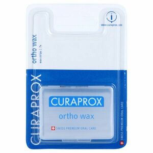 Curaprox Ortho Wax ortodontický vosk pre strojček 7 ks vyobraziť