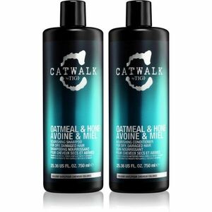 TIGI Catwalk Oatmeal & Honey výhodné balenie(pre poškodené vlasy) pre ženy vyobraziť
