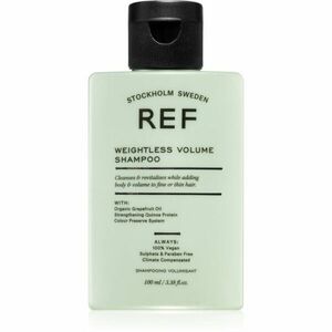 REF Weightless Volume Shampoo šampón pre jemné vlasy bez objemu pre objem od korienkov 100 ml vyobraziť