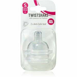 Twistshake Anti-Colic Teat cumlík na fľašu Small 0m+ 2 ks vyobraziť