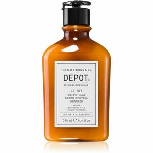 Depot No. 107 White Clay Sebum Control Shampoo čistiaci šampón pre mastné vlasy a vlasovú pokožku 250 ml vyobraziť