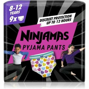 Pampers Ninjamas Pyjama Pants pyžamové plienkové nohavičky 27-43 kg Hearts 9 ks vyobraziť