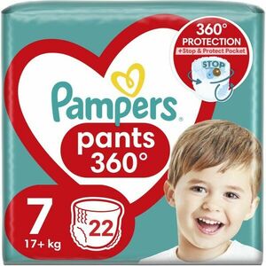 Pampers Pants Size 7 jednorazové plienkové nohavičky 17+ kg 22 ks vyobraziť