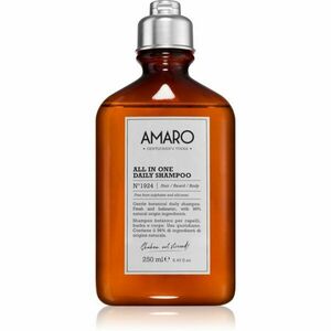 FarmaVita Amaro All In One čistiaci šampón na vlasy, bradu a telo 250 ml vyobraziť