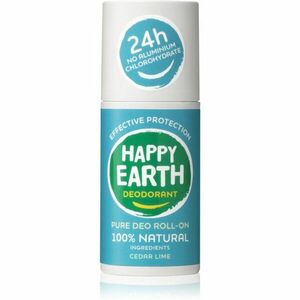 Happy Earth 100% Natural Deodorant Roll-On Cedar Lime dezodorant roll-on 75 ml vyobraziť