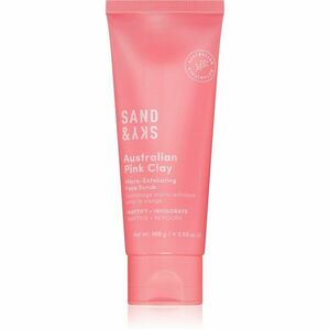 Sand & Sky Australian Pink Clay Micro-Exfoliating Face Scrub mikro-exfoliačný čistiaci gél na tvár 100 g vyobraziť