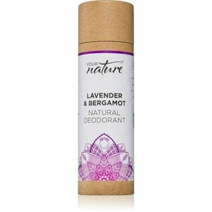 Your Nature Natural Deodorant tuhý dezodorant Lavender & Bergamot 70 g vyobraziť