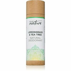 Your Nature Natural Deodorant tuhý dezodorant Lemongrass & Tea Tree 70 g vyobraziť