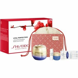 Shiseido Vital Perfection Uplifting and Firming Cream Pouch Set darčeková sada (pre vyhladenie kontúr) vyobraziť