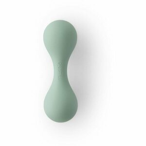 Mushie Silicone Rattle Toy hrkálka Green 1 ks vyobraziť