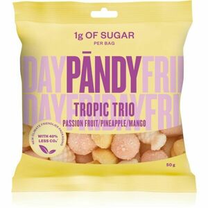 Pändy Candy Tropic Trio želé cukríky bez pridaného cukru 50 g vyobraziť