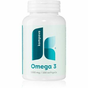 Kompava Omega 3 podpora správneho fungovania organizmu 100 cps vyobraziť