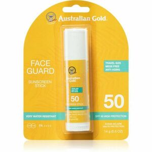 Australian Gold Face Guard lokálna ochrana pred slnečným žiarením v tyčinke SPF 50 15 ml vyobraziť