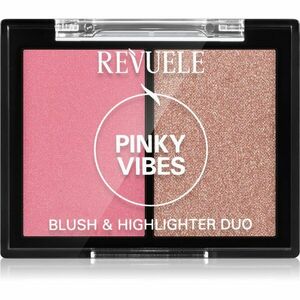 Revuele Blush & Highlighter Duo lícenka s rozjasňovačom odtieň Pinky Vibes 8 g vyobraziť