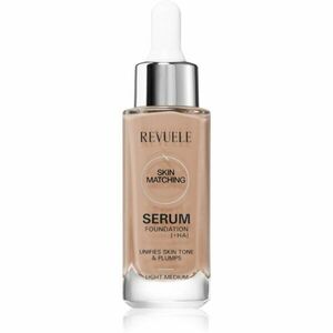 Revuele Serum Foundation [+HA] hydratačný make-up pre zjednotenie farebného tónu pleti odtieň Light-Medium 30 ml vyobraziť