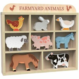 Dvěděti Farmyard Animals sada hračiek 3y+ 8 ks vyobraziť