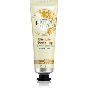 Avon Planet Spa Blissfully Nourishing výživný krém na ruky s bambuckým maslom 30 ml vyobraziť
