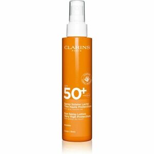 Clarins Sun Care Spray Lotion opaľovací sprej na telo a tvár SPF 50+ 150 ml vyobraziť