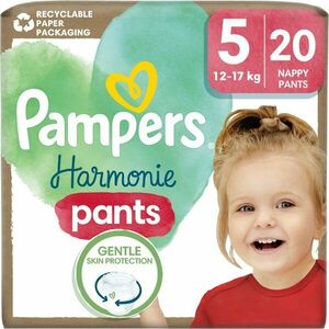 Pampers Harmonie Pants Size 5 plienkové nohavičky 12-17 kg 20 ks vyobraziť