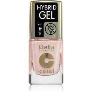 Delia Cosmetics Coral Hybrid Gel gélový lak na nechty bez použitia UV/LED lampy odtieň 120 11 ml vyobraziť