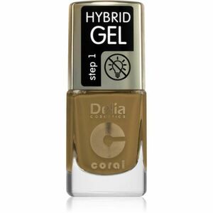Delia Cosmetics Coral Hybrid Gel gélový lak na nechty bez použitia UV/LED lampy odtieň 124 11 ml vyobraziť