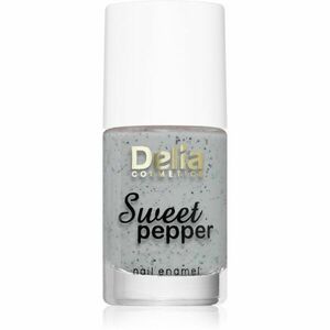 Delia Cosmetics Sweet Pepper Black Particles lak na nechty odtieň 01 Cloudy 11 ml vyobraziť