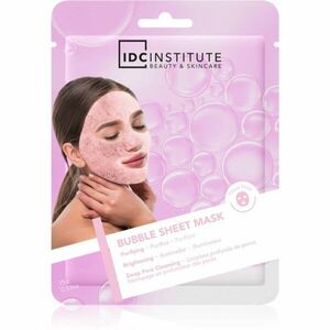 IDC Institute Bubble Sheet Mask jednorazová plátenková maska na tvár 1 ks vyobraziť