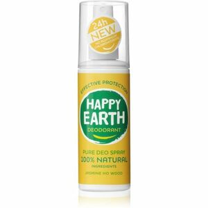 Happy Earth 100% Natural Deodorant Spray Jasmine Ho Wood dezodorant 100 ml vyobraziť