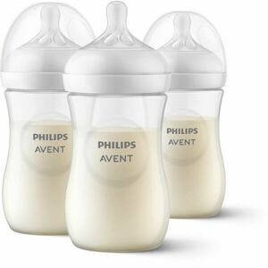 Philips Avent Natural Response Baby Bottle dojčenská fľaša 1 m+ 3x260 ml vyobraziť