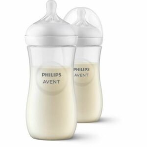 Philips Avent Natural Response Baby Bottle dojčenská fľaša 3 m+ 2x330 ml vyobraziť