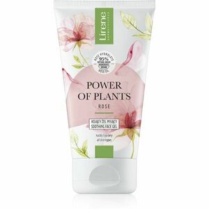 Lirene Power of Plants Rose upokojujúci čistiaci gél s ružovým olejom 150 ml vyobraziť